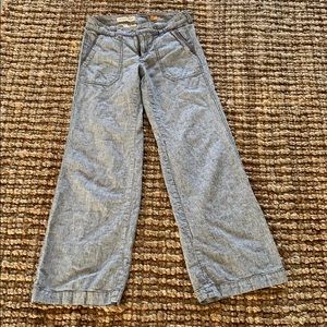 Anthropology Pilcro Linen pants size 4